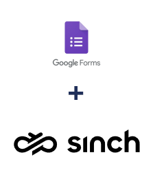Google Forms ve Sinch entegrasyonu