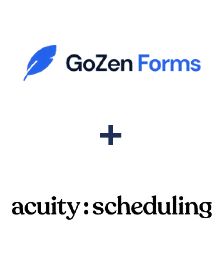 GoZen Forms ve Acuity Scheduling entegrasyonu