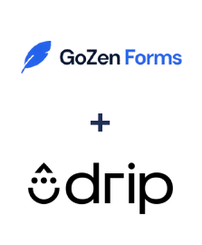 GoZen Forms ve Drip entegrasyonu