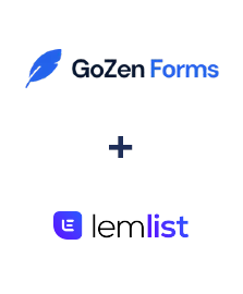 GoZen Forms ve Lemlist entegrasyonu