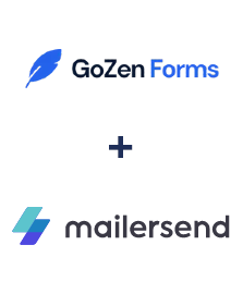 GoZen Forms ve MailerSend entegrasyonu