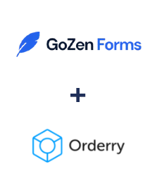 GoZen Forms ve Orderry entegrasyonu