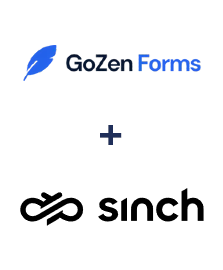 GoZen Forms ve Sinch entegrasyonu