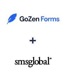 GoZen Forms ve SMSGlobal entegrasyonu
