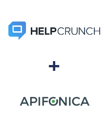 HelpCrunch ve Apifonica entegrasyonu