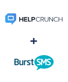 HelpCrunch ve Burst SMS entegrasyonu