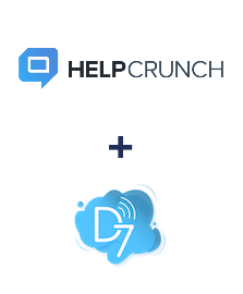 HelpCrunch ve D7 SMS entegrasyonu
