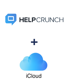 HelpCrunch ve iCloud entegrasyonu