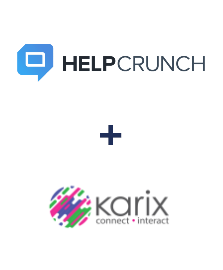 HelpCrunch ve Karix entegrasyonu