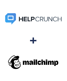 HelpCrunch ve MailChimp entegrasyonu