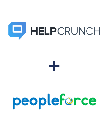 HelpCrunch ve PeopleForce entegrasyonu