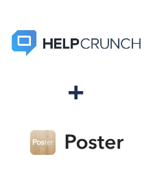 HelpCrunch ve Poster entegrasyonu