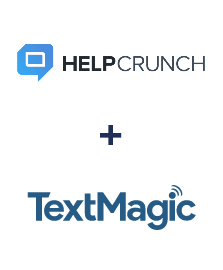 HelpCrunch ve TextMagic entegrasyonu