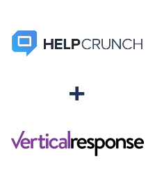 HelpCrunch ve VerticalResponse entegrasyonu