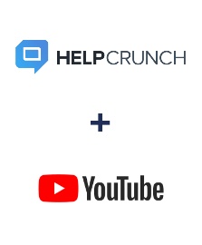 HelpCrunch ve YouTube entegrasyonu