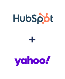 HubSpot ve Yahoo! entegrasyonu