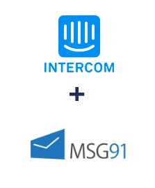 Intercom  ve MSG91 entegrasyonu