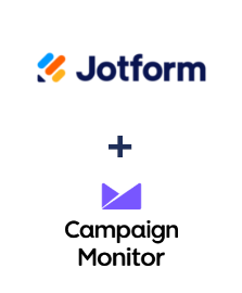 Jotform ve Campaign Monitor entegrasyonu