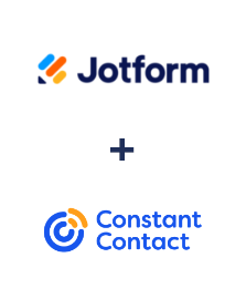 Jotform ve Constant Contact entegrasyonu