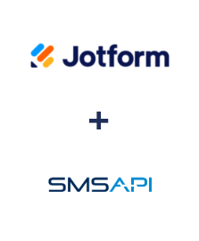 Jotform ve SMSAPI entegrasyonu