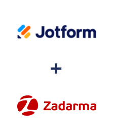 Jotform ve Zadarma entegrasyonu