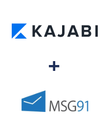 Kajabi ve MSG91 entegrasyonu