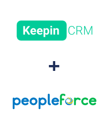 KeepinCRM ve PeopleForce entegrasyonu