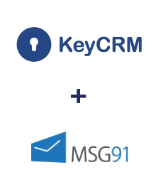 KeyCRM ve MSG91 entegrasyonu