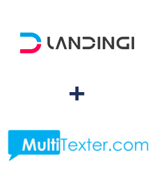 Landingi ve Multitexter entegrasyonu