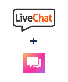 LiveChat ve ClickSend entegrasyonu