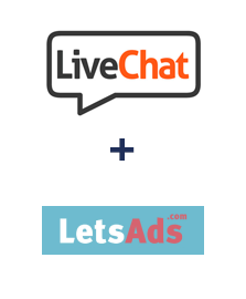 LiveChat ve LetsAds entegrasyonu