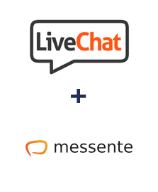 LiveChat ve Messente entegrasyonu