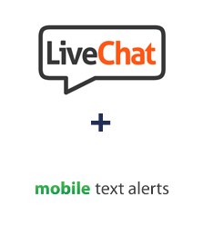 LiveChat ve Mobile Text Alerts entegrasyonu