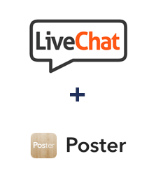 LiveChat ve Poster entegrasyonu