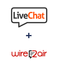 LiveChat ve Wire2Air entegrasyonu