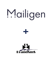 Mailigen ve BrandSMS  entegrasyonu