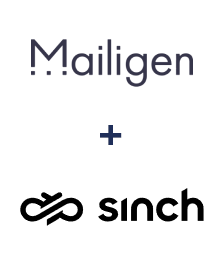 Mailigen ve Sinch entegrasyonu