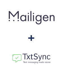Mailigen ve TxtSync entegrasyonu