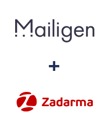 Mailigen ve Zadarma entegrasyonu