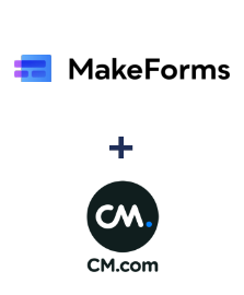 MakeForms ve CM.com entegrasyonu