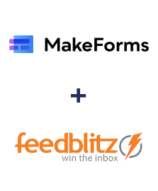 MakeForms ve FeedBlitz entegrasyonu