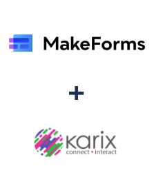 MakeForms ve Karix entegrasyonu