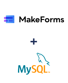 MakeForms ve MySQL entegrasyonu