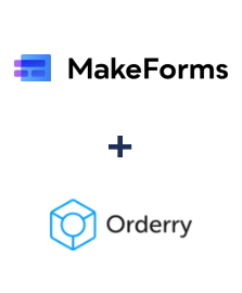 MakeForms ve Orderry entegrasyonu
