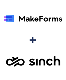 MakeForms ve Sinch entegrasyonu