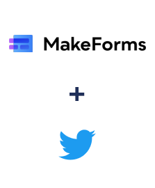 MakeForms ve Twitter entegrasyonu