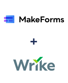 MakeForms ve Wrike entegrasyonu