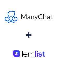 ManyChat ve Lemlist entegrasyonu