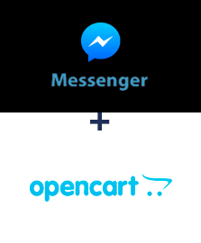 Facebook Messenger ve Opencart entegrasyonu