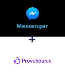 Facebook Messenger ve ProveSource entegrasyonu